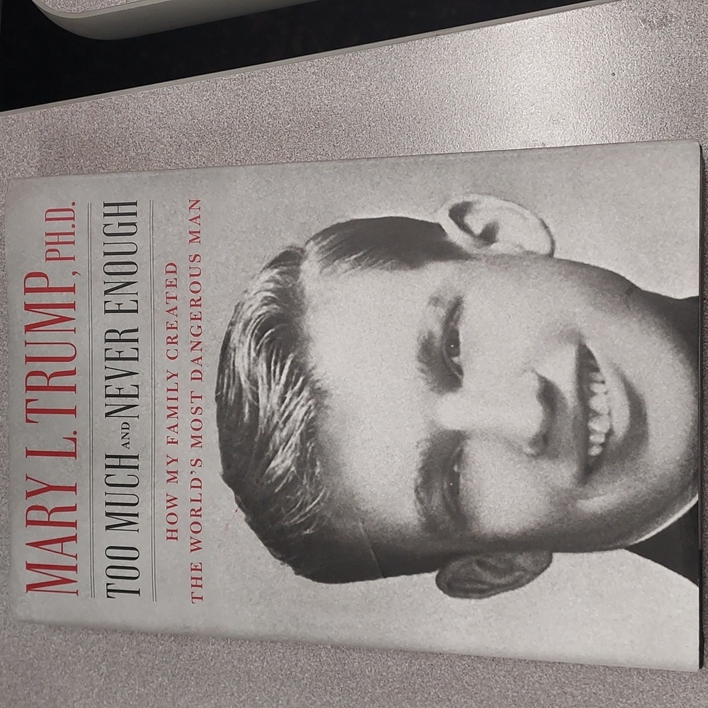 Mary L. Trump PH.D book written about her Uncle Donald Trump.